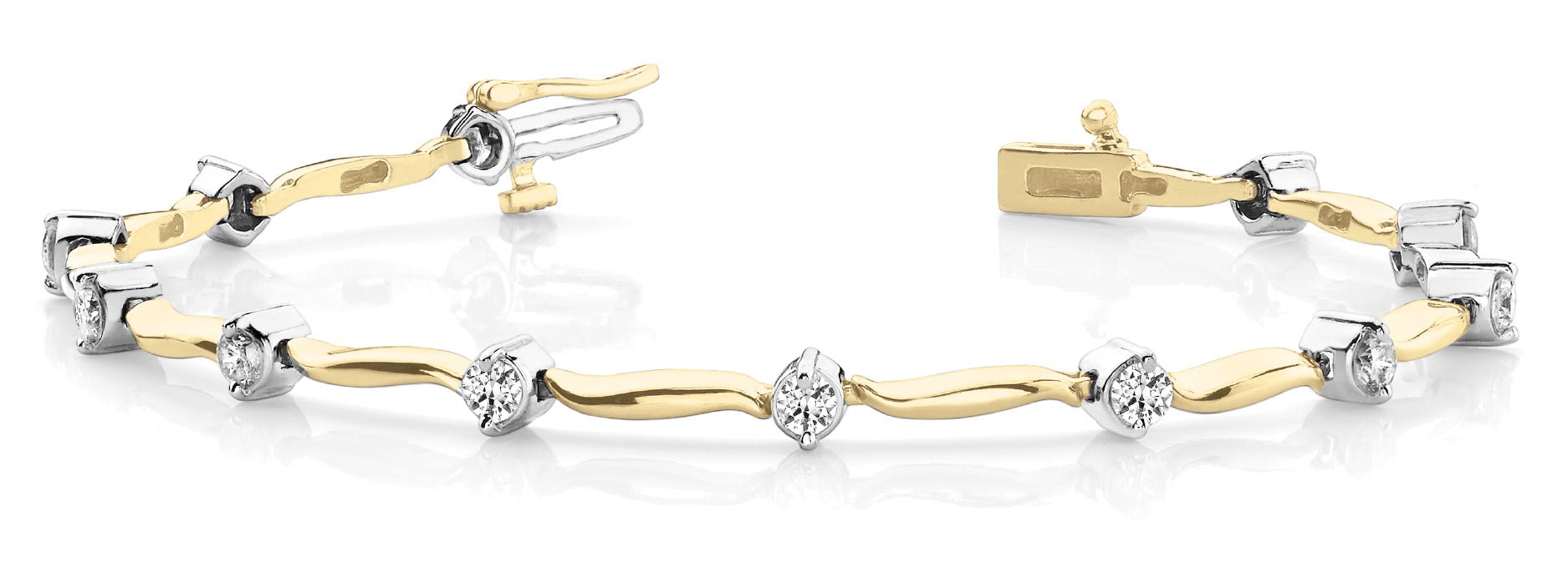 14K Rose Gold Diamond Flower Bracelet — Koehn & Koehn Jewelers - Rock Your  World